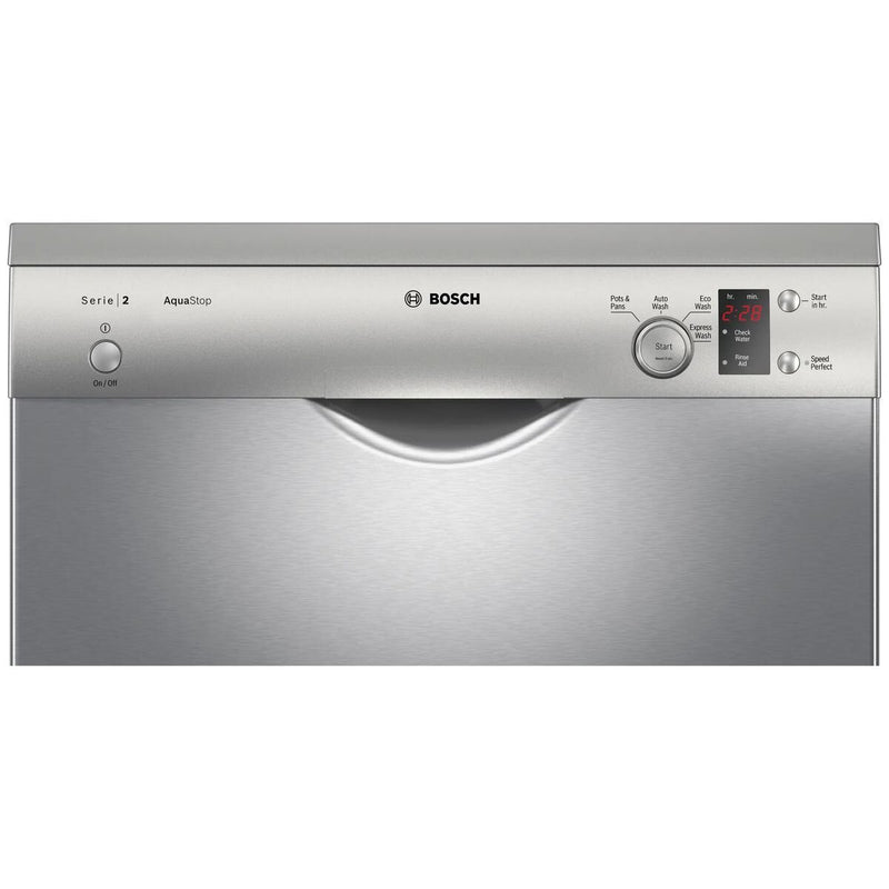 Bosch 60cm Series 2 Freestanding Silver Dishwasher SMS24AI01A