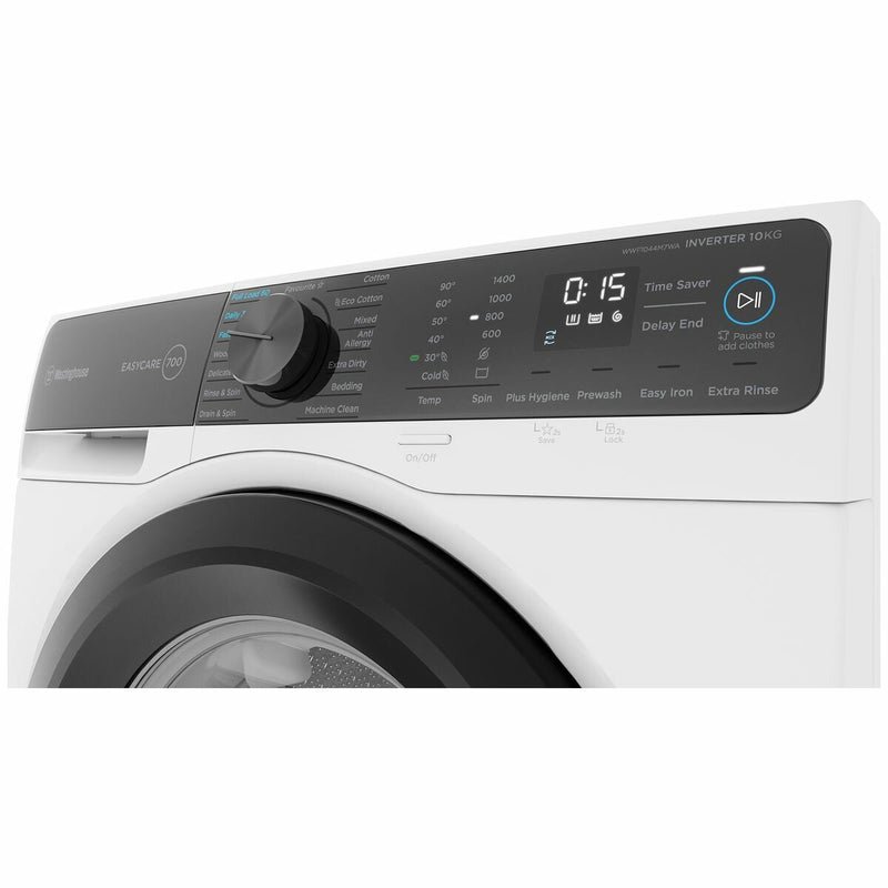 Westinghouse 10kg EasyCare Front Load Washing Machine WWF1044M7WA