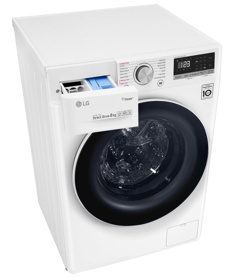 LG Series 5 8kg Front Load Washing Machine WV5-1408W