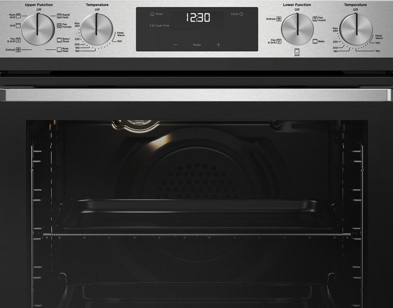 Westinghouse 60cm Multi-Function Double Oven Stainless Steel WVE6525SD