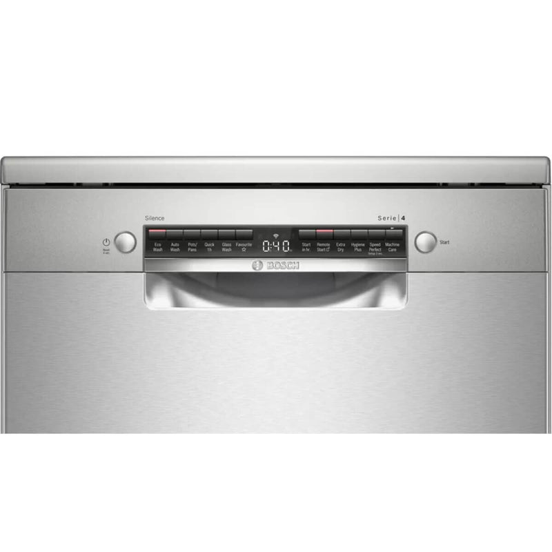 Bosch 60cm Series 4 Freestanding Stainless Steel Dishwasher SMS4HVI01A