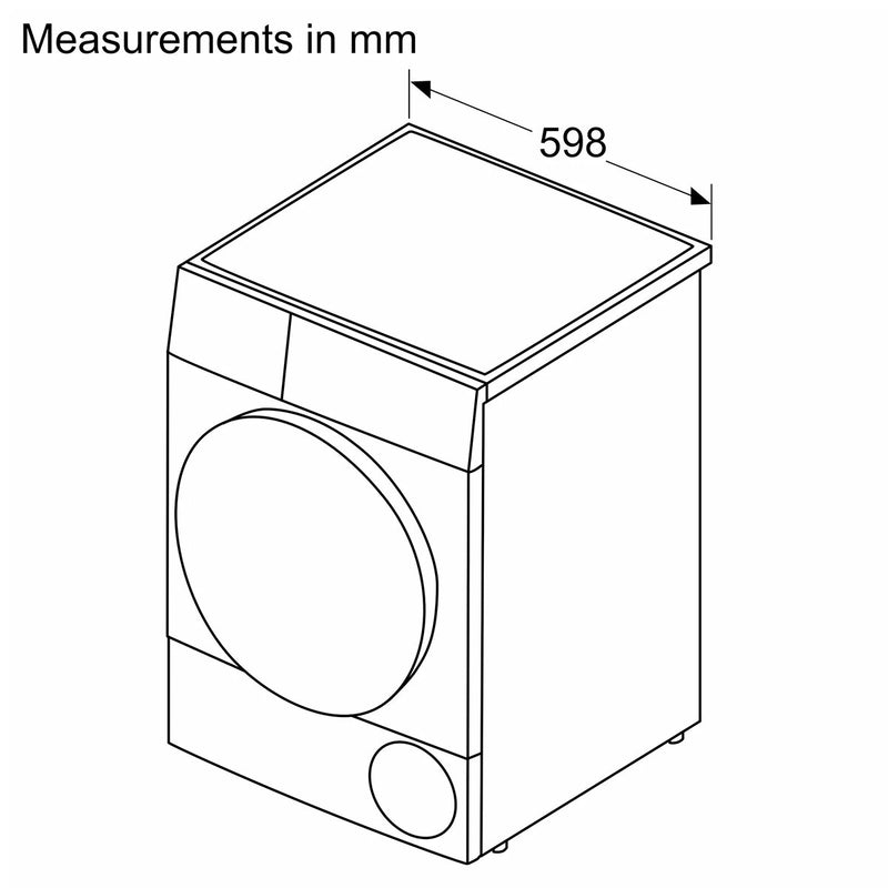 Bosch Series 6 9kg Heat Pump Dryer WQG24200AU