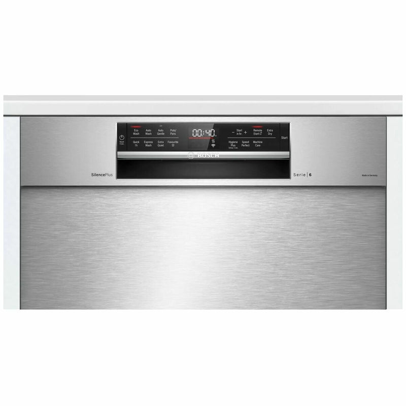 Bosch 60cm Series 6 Built Under Stainless Steel Dishwasher SMU6HCS01A