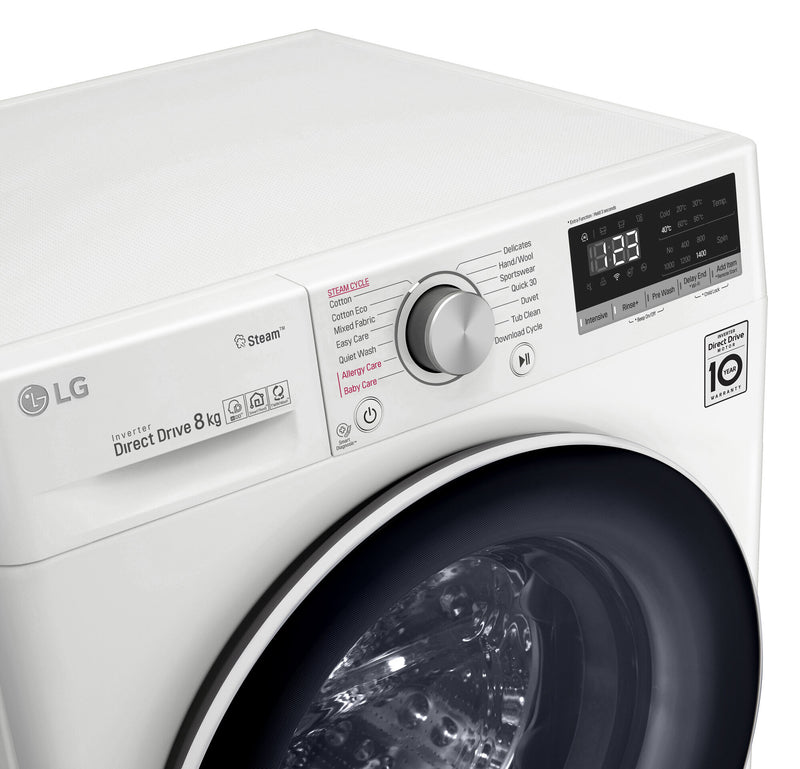 LG Series 5 8kg Front Load Washing Machine WV5-1408W