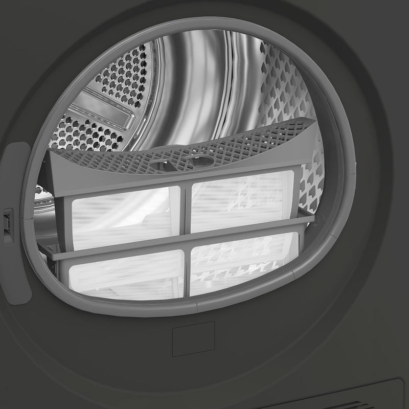 Beko 9kg Heat Pump Dryer Graphite with Steam and WiFi BDPB904HG