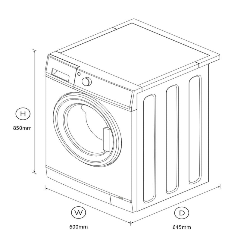 Fisher & Paykel Series 3 9kg Front Load Washing Machine WH9060J3